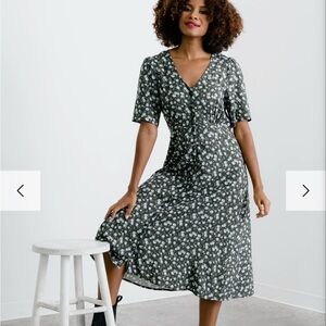 Able Amelia Button Front Dress